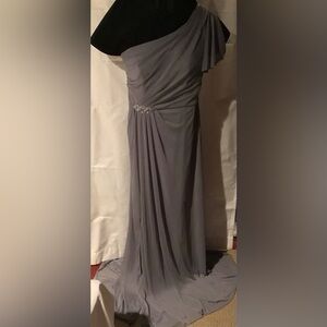 Elegant Gray Davids Bridal Dress